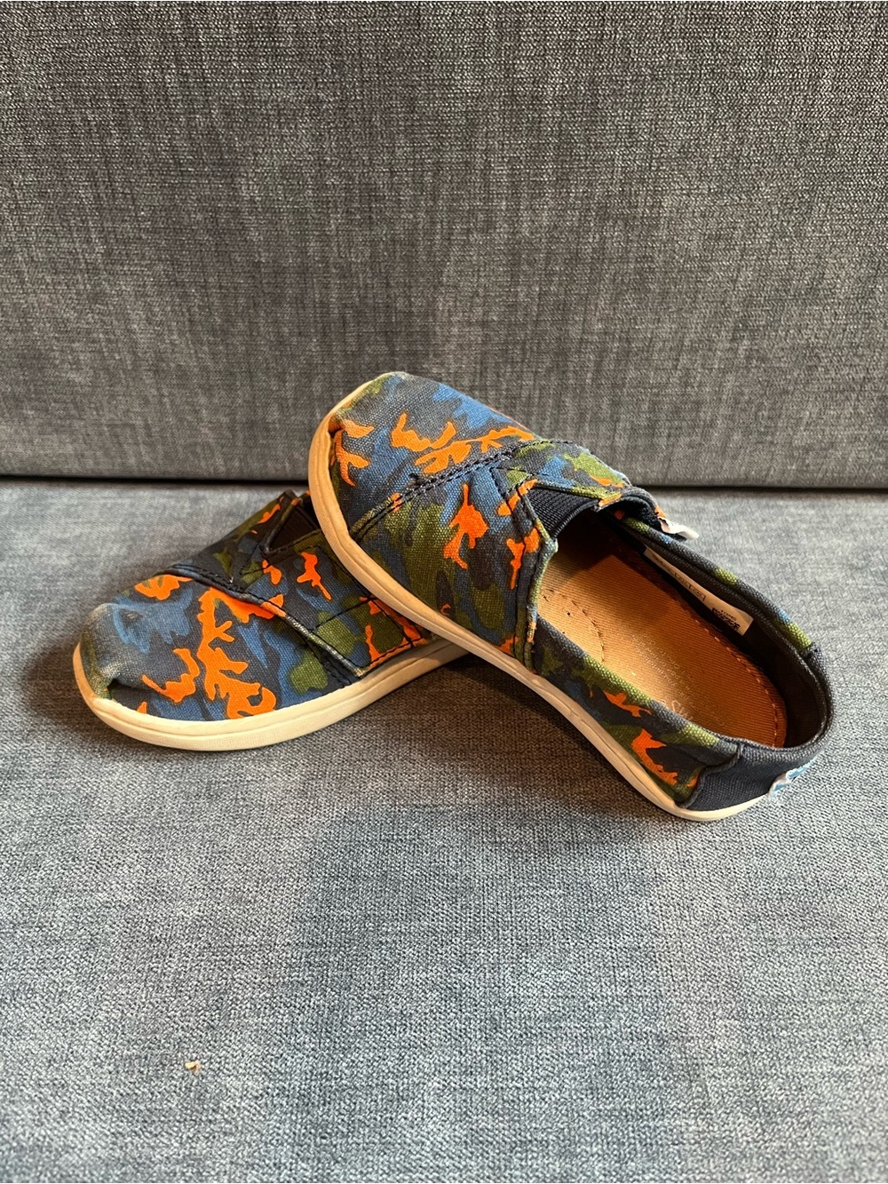 Toms Toddler Boy’s 7C Slip on Shoes